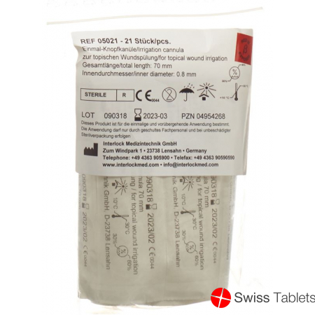Fh Knopfkanüle Einweg 0.8x70mm Steril 21 Stück buy online
