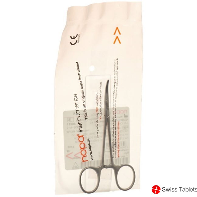 Nopa Artery Forceps Halsted Mosquito 12.5cm Curved buy online