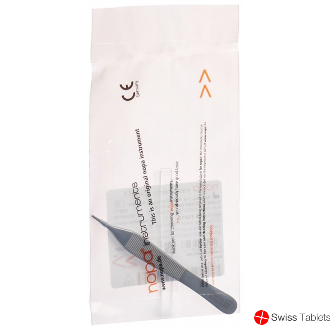 Nopa Tweezers Adson Surgical 12cm buy online