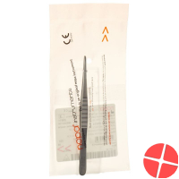 Nopa tweezers anatomically narrow 14.5cm