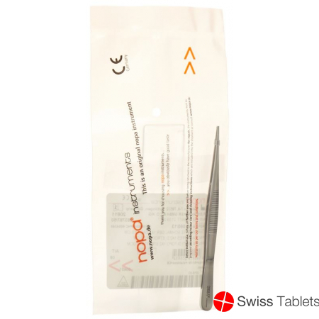 Nopa surgical tweezers narrow 13cm buy online