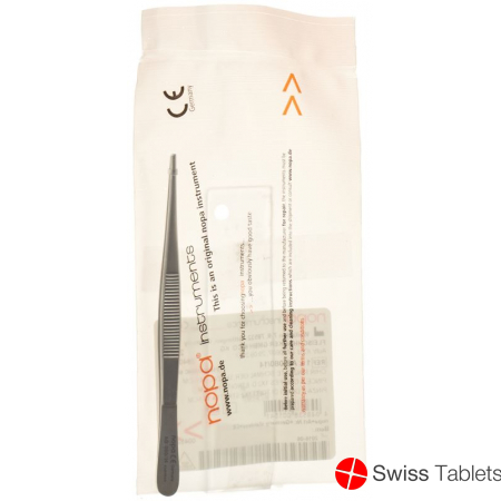 Nopa Tweezers Surgical Narrow 14.5cm buy online