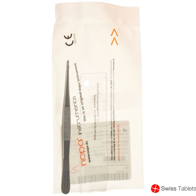 Nopa Tweezers Surgical Narrow 14.5cm buy online