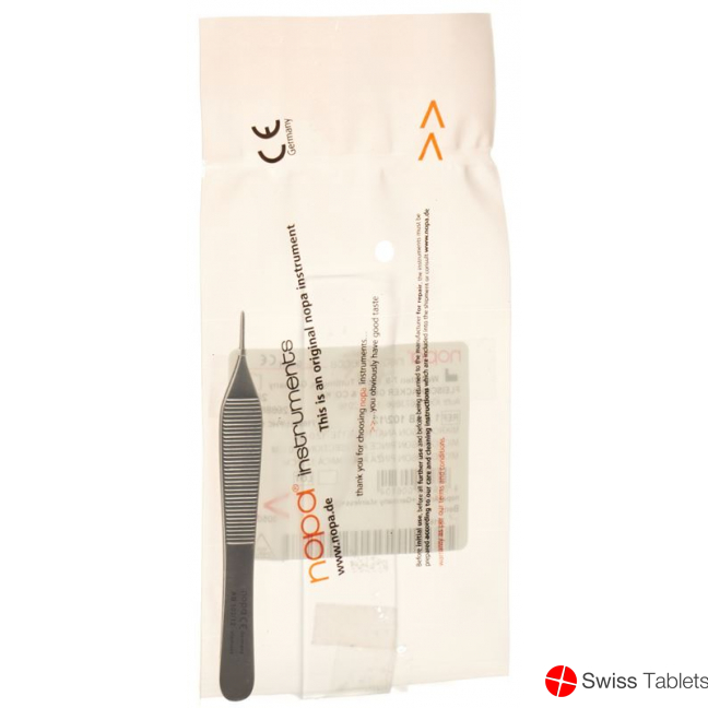 Nopa Tweezers Micro Adson Anatomical 12cm buy online