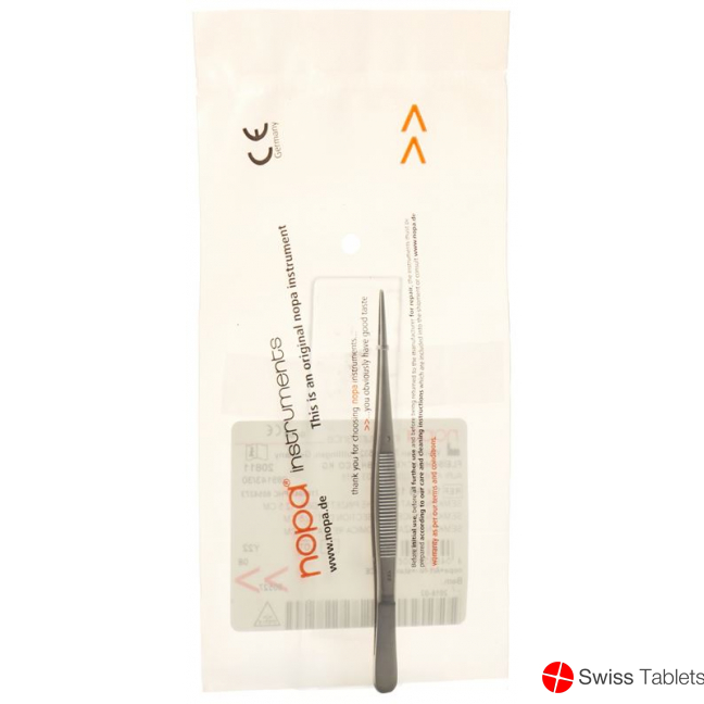 Nopa tweezers Semken anatomic 12.5cm buy online