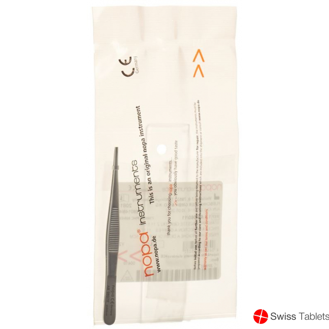Nopa Tweezers Standard Surgical 11.5cm buy online