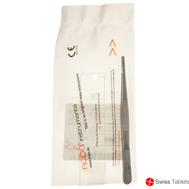 Nopa Tweezers Standard Surgical 14.5cm buy online