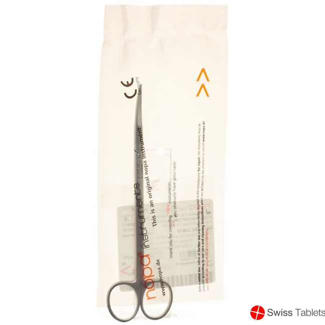 Nopa Dissecting Scissors Toennis Curved 18cm St buy online