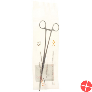 Nopa swab forceps Bozemann S-shape 26cm