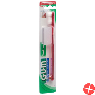GUM SUNSTAR CLASSIC toothbrush full soft row 4