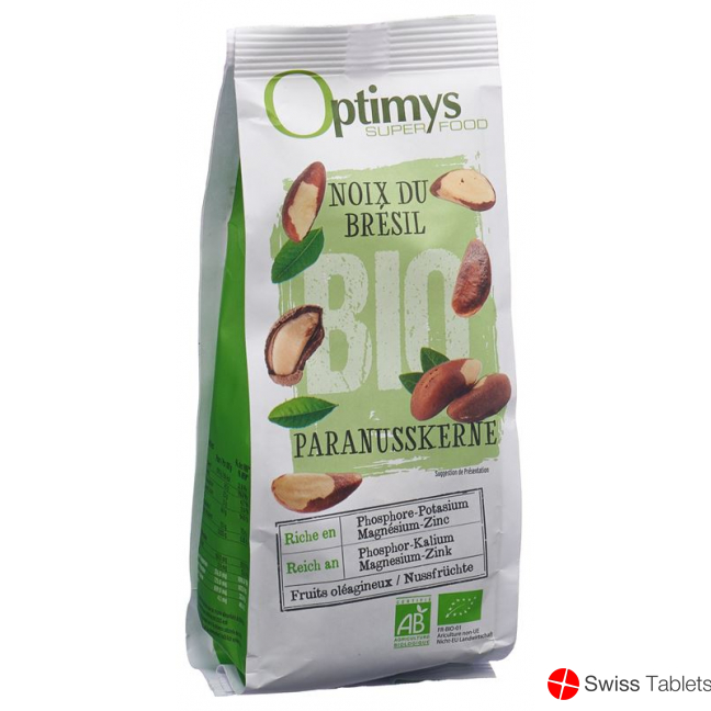 Optimys Brazil nut kernels organic 200 g buy online