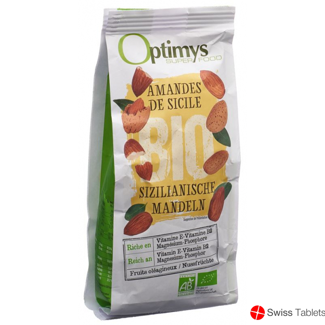 Optimys almonds Bio 200 g