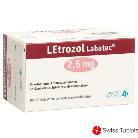 Letrozole Labatec Filmtabl 2.5 mg 100 pcs