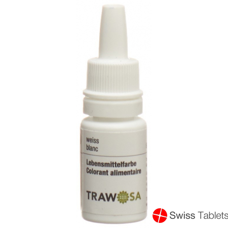Trawosa food color white 10 ml