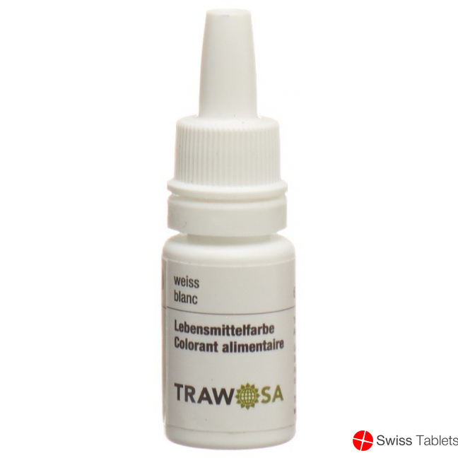 Trawosa food color white 10 ml