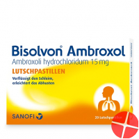 Bisolvon ambroxol lozenges 20 pcs