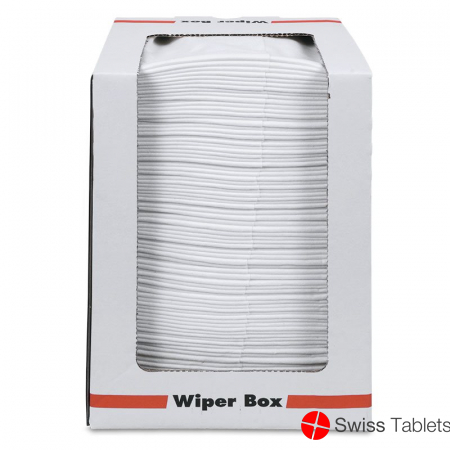 Multitex white towels in WiperBox 120 pcs