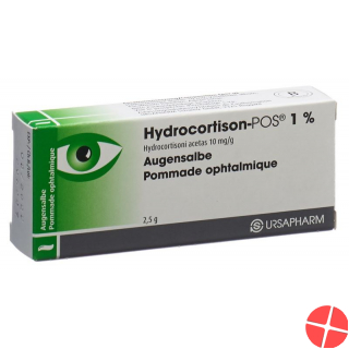 Hydrocortisone-POS eye ointment 1% Tb 2.5 g