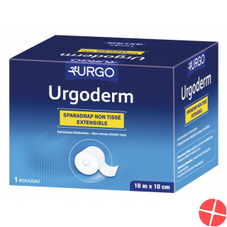 Urgoderm stretch full surface adhesive fixing fleece 10mx10cm role