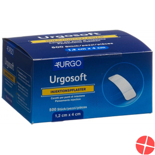 Urgosoft Injektionspflaster 1.2x4cm 500 Stück