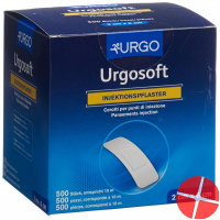 Urgosoft Injektionspflaster 2x6cm 500 Stück