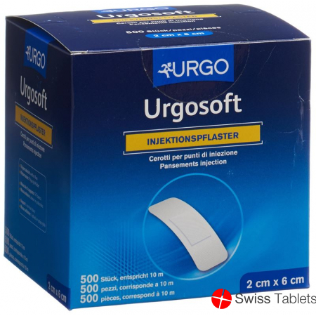 Urgosoft Injektionspflaster 2x6cm 500 Stück buy online