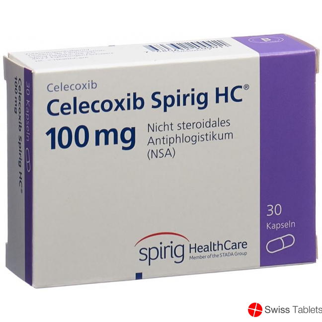 Celecoxib Spirig HC Kaps 100 mg 30 pcs