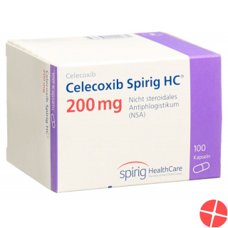 Celecoxib Spirig HC Kaps 200 mg 100 pcs