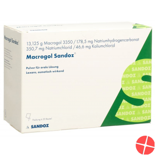 Macrogol Sandoz PLV Btl 20 pcs