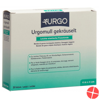 Urgomull 4mx4cm Gekraeuselt 20 Stück