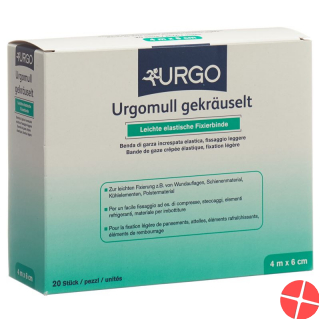Urgomull 4mx6cm Gekraeuselt 20 Stück
