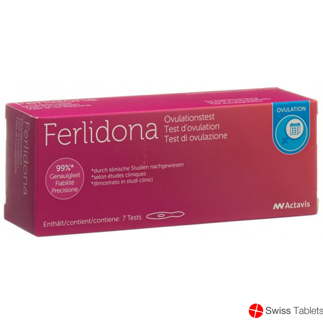 Ferlidona Ovulationstest 7 Stück buy online