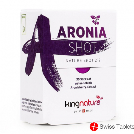 Kingnature Aronia Shot Granules 30 Stick