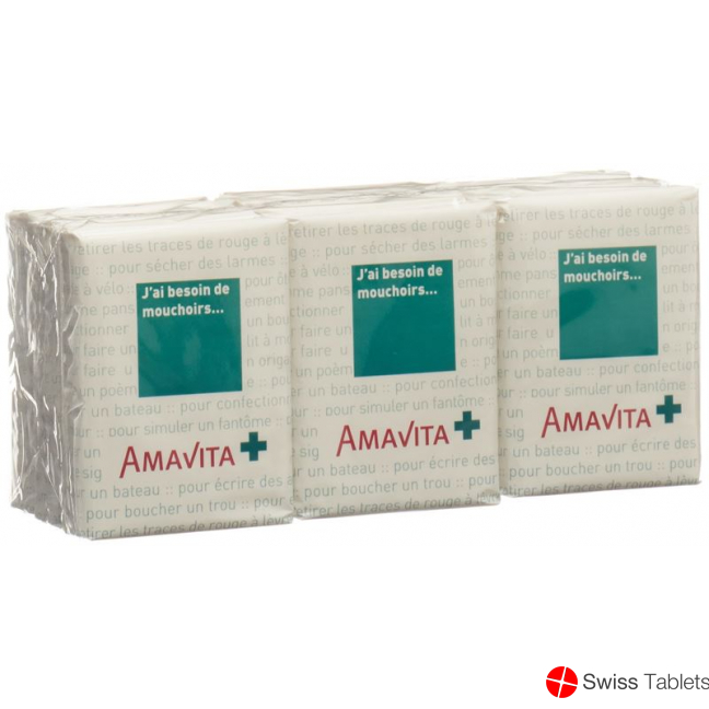 Amavita Mouchoir En Papier Francais 9x 5 Stück buy online