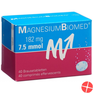 Magnesium Biomed Brausetabl 40 pcs
