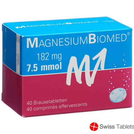 Magnesium Biomed Brausetabl 40 pcs
