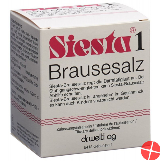 Siesta 1 Brausesalz 150g
