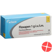 Floxapen Trockensubstanz 1g Durchstechflasche 10 Stück