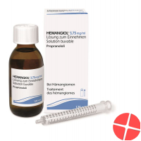 Hemangiol Lös 3.75 mg / ml Fl 120 ml