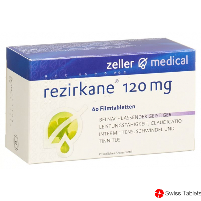 Rezirkane Filmtabletten 120mg 60 Stück buy online