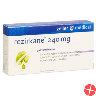 Rezirkane Filmtabletten 240mg 30 Stück