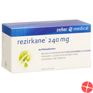 Rezirkane Filmtabletten 240mg 60 Stück