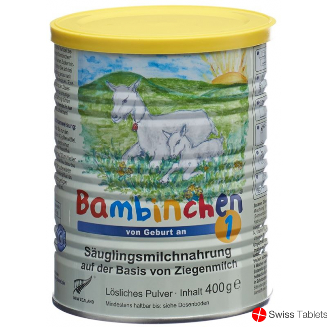 Bambinchen 1 beginning dairy goats milk Ds 400 g
