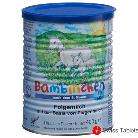 Bambinchen 2 follow-on milk from goat's milk Ds 400 g buy online