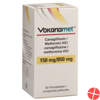 Vokanamet 150/850 mg 60 tablets