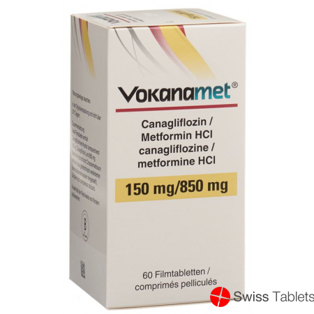 Vokanamet 150/850 mg 60 tablets