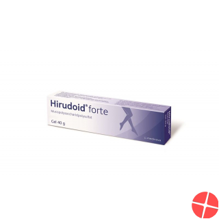 Hirudoid forte gel 4:45 mg / g Tb 40 g