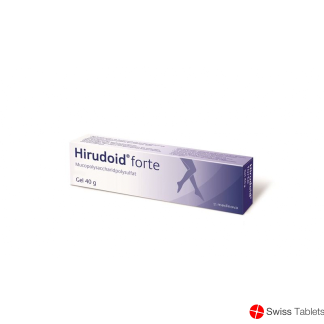 Hirudoid forte gel 4:45 mg / g Tb 40 g