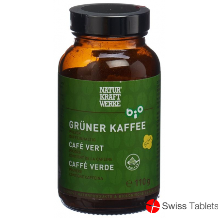 Naturkraftwerke Grüner Kaffee Pulver Bio/kba 110g buy online