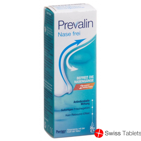 Prevalin nose freely nasal spray 20 ml